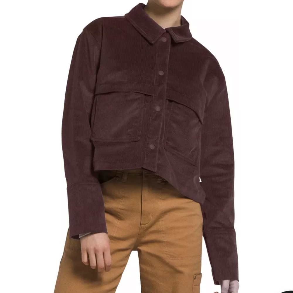 The North Face corduroy jacket - brown, women’s size XL NWT